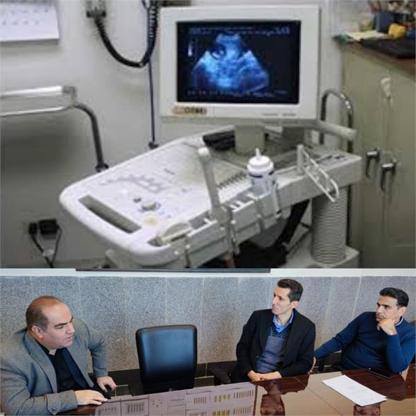 شروع به کار واحد سونوگرافی با حضور پزشک متخصص رادیولوژی و سونوگرافی در مرکز شماره دو روانسر