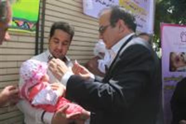 شهرستان روانسر پایلوت اجرای طرح واکسیناسیون تکمیلی فلج اطفال استان
