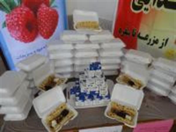 برگزاری صبحانه سالم در ستاد شبکه بمناسبت هفته سلامت