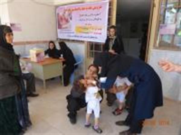 گزارش روزهای دوم و سوم  تیرماه  مرحله دوم طرح ملی واکسیناسیون فلج اطفال در شهرستان روانسر