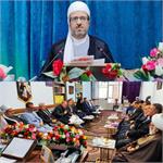 نشست صمیمی امام جعمه محترم شهرستان با حاج آقا قبادی مدیر سازمان های مردم نهاد و خیرین سلامت دانشگاه و اعضاء هیات مدیره موسسه