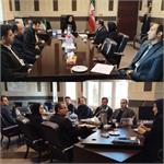 دیدار تیم مدیریتی شبکه بهداشت و درمان با سرکار خانم جشن پرور فرماندار جدید شهرستان