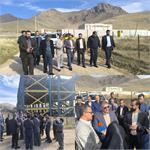 بازدید دکتر مسجدی رئیس سازمان پزشک قانونی کل کشور با همراهی دکتر خانی آباد رئیس پزشک قانونی استان، دکتر جلیلیان رئیس دادگستری