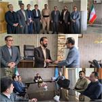 دیدار مدیر شبکه بهداشت و درمان روانسر با رئیس دادگستری شهرستان