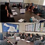 کمیته آمادگی برنامه سلامت مادران ویژه نوروز ۱۴۰۴ در دفتر ریاست مرکز بهداشت شهرستان