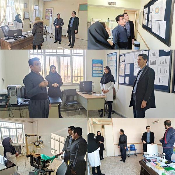 بازدید از مرکز خدمات جامع سلامت روستایی حسن اباد